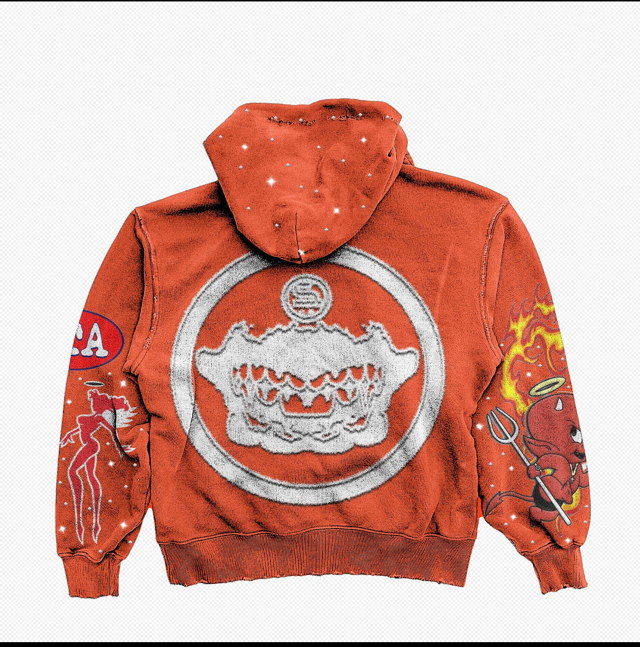 Orange Strangers.Artxx Hoodie